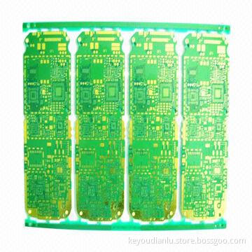UL Mark Double-sided PCB with HASL Surface Finish, 1.6mm Board Thickness, Made of FR4